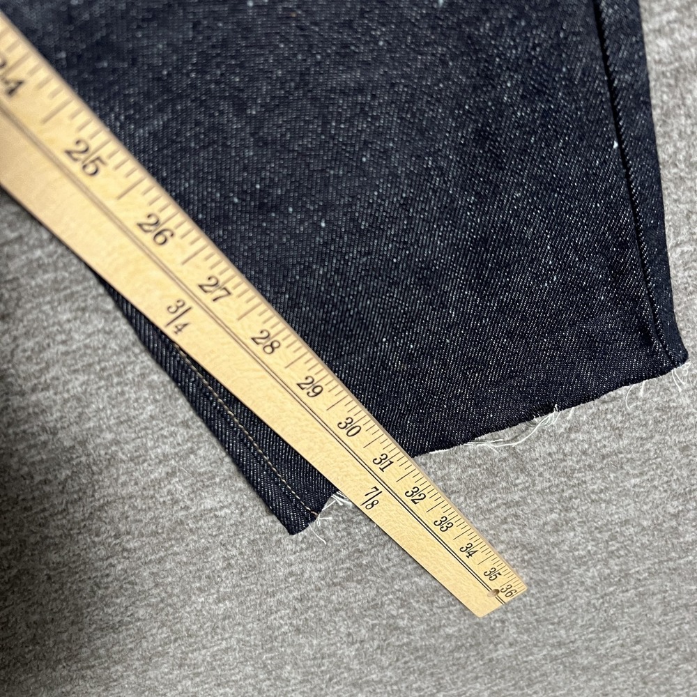 RGT SK Jeans Sz 29 15oz Indigo Skinny Raw Denim Button Fly‎ USA Rogue Territory - Picture 5 of 13